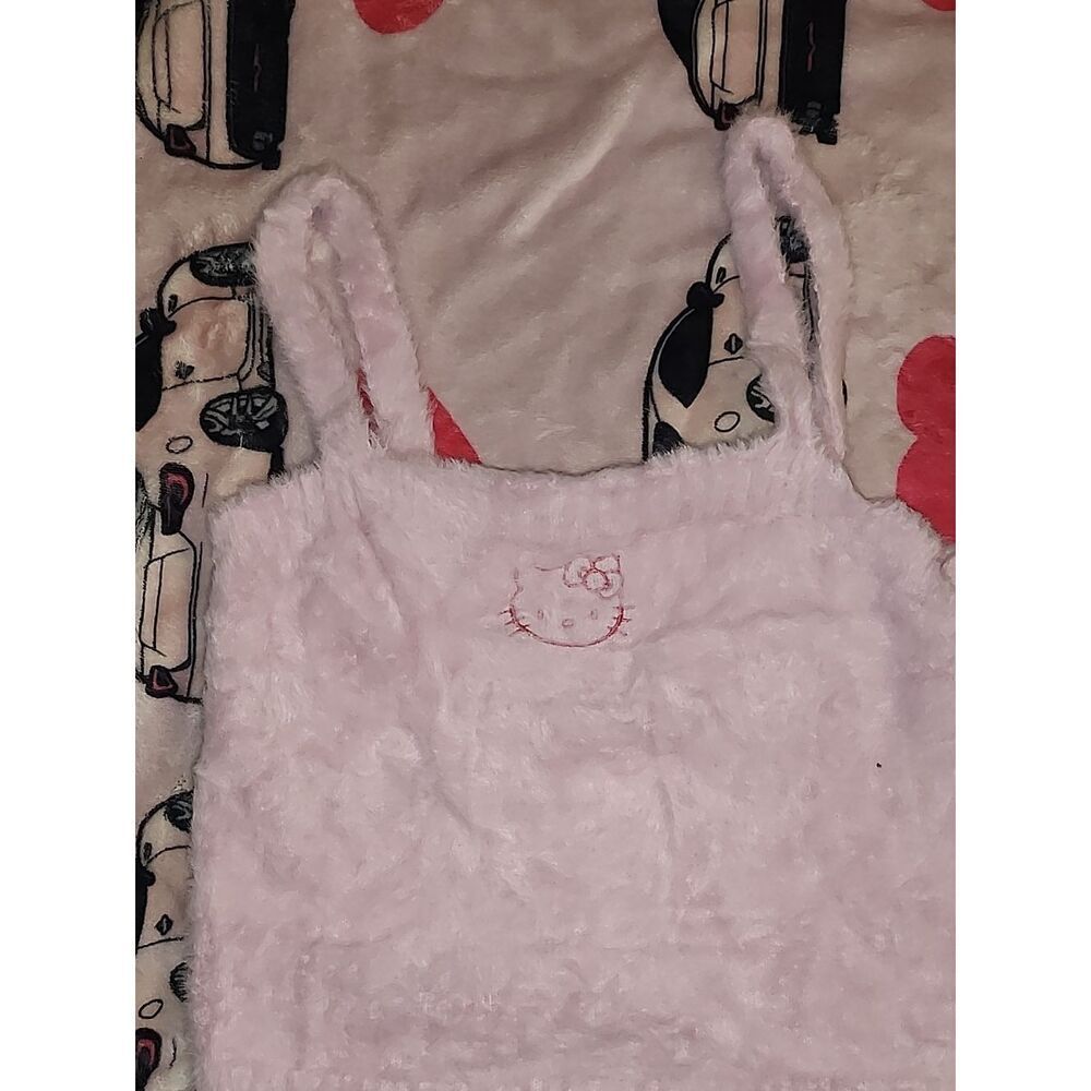 Hello Kitty Light Pink Fuzzy Tank
